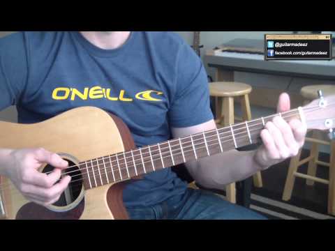 Coldplay - We Never Change - Guitar Tutorial