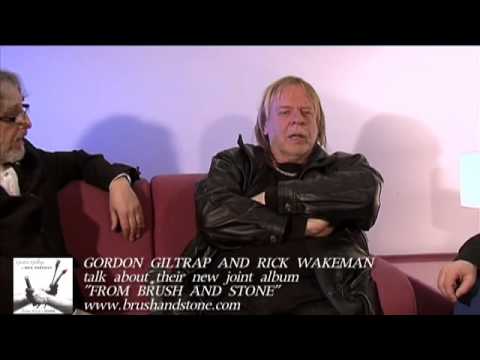 RICK WAKEMAN and GORDON GILTRAP talk about their new album FROM BRUSH AND STONE