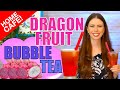 Dragon Fruit Syrup Bubble Tea Recipe