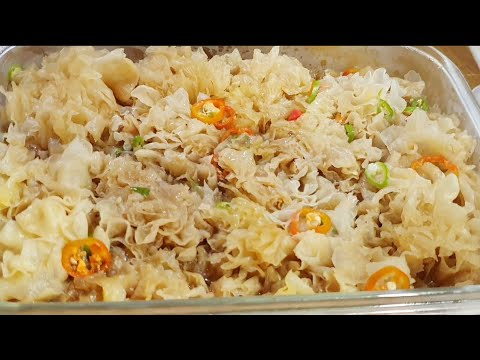 은이 버섯 효능과 손질 방법