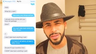 SONG LYRIC PRANK ON EX-GIRLFRIEND!! (Selena Gomez - Same Old Love)