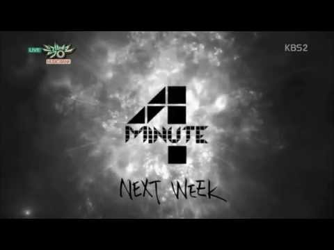 150206 4Minute ComeBack Next Week @Music Bank