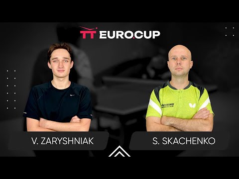 16:45 Vadym Zaryshniak - Serhii Skachenko 23.04.2025 TT Euro.Cup Ukraine Master. TABLE 4