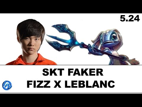 SKT Faker(Fizz) vs KT Fly(LeBlanc) - Kr SoloQ