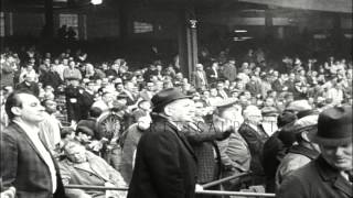 William Joseph Rohr and Elston Gene Howard play in the American league at Yankee ...HD Stock Footage