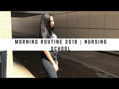MORNING ROUTINE | NURSING STUDENT EDITION Video