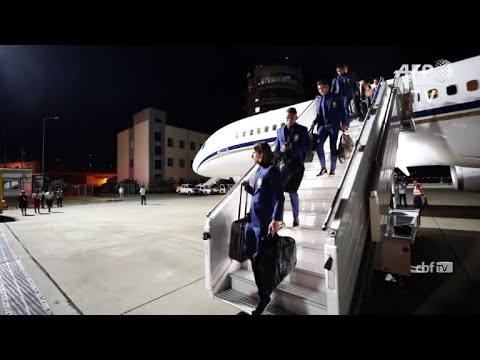 Neymar and Brazil arrive in Russia for World Cup