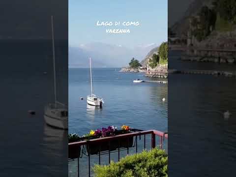 Lago di como, Varenna #varenna #lagodicomo #lakecomo #italy #shorts