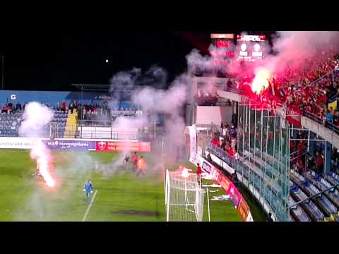 Finale kupa Čelik Rudar,posije datog gola