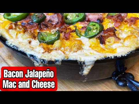 THE BEST HOMEMADE MACARONI AND CHEESE RECIPE | Bacon Jalapeño Mac and Cheese | Easy recipes at home