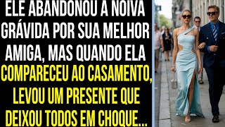 Ele Abandonou a Noiva Grávida por Sua Melhor Amiga, Mas Quando Ela Compareceu ao Casamento, levou...