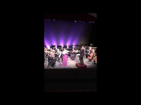 Leah K. Thomas playing Giuseppe Tartini Trumpet Concerto in D major