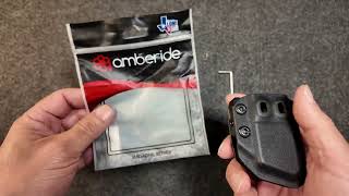 Amberide Universal IWB / OWB Kydex Mag Carrier EDC