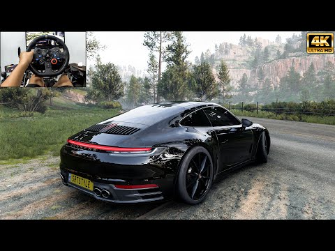 Porsche 911 Carrera s | Forza Horizon 5 | Logitech g29 gameplay