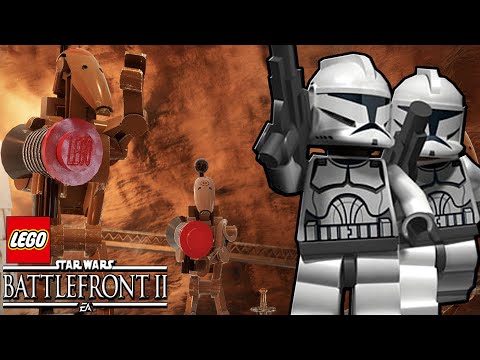 New LEGO Clone Wars Mod! - Star Wars Battlefront 2 (Funny Moments Montage)