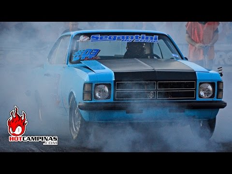 Burnout Monstro e puxada perto do recorde Opala Aspirado STT - Speedway