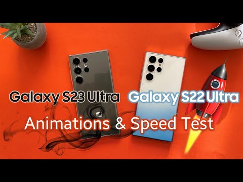 Samsung S23 Ultra vs S22 Ultra: Animations & Speed Test