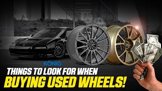 Buying Used Wheels - Top 5 Things To Check For!