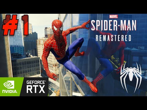 SPIDER-MAN REMASTERED PC Gameplay Walkthrough Part 1 [4K 60FPS RAY TRACING] - No Commentary