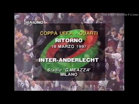 1996-97 (4' Rit Coppa UEFA - 18-03-1997) INTER-Anderlecht 2-1 [Ganz,Preko,Ganz] Rai1
