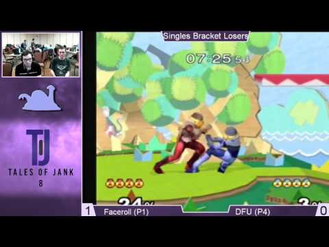 ToJ8 Melee Top 32 WQ - Capt. Faceroll (Red Sheik) vs DFU (Blue Sheik)