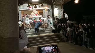 令和4年 額神社 秋季祭礼本祭-5 (かほく市高松)