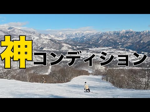 【完璧な晴天】スノーボードがヤバすぎた！白馬47・五竜仕上がってます！