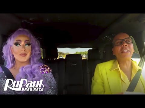 Drag Queen Carpool w/ Alexis Michelle | RuPaul's Drag Race Season 9