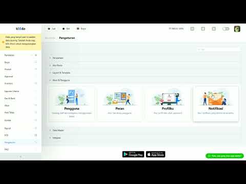 Pengaturan Notifikasi Berhasil Import