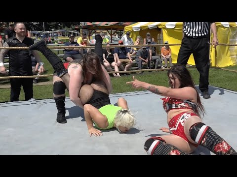 Ava Everett & Angel Sinclair vs. Davienne & Skylar - Limitless Wrestling (Womens Wrestling, WWR)