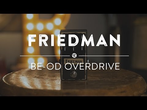 Friedman BE-OD Brown Eye Overdrive Guitar Effect Pedal image 9