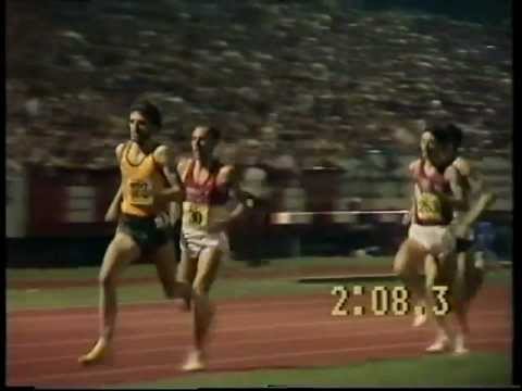 Steve Ovett - 1000m Gateshead, 400m Relay Leg Crystal Palace & 1500m Koblenz 1983