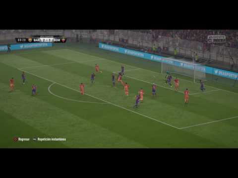 Gol de Fazio Barcelona 4 AS Roma 2 UEFA Champions League Final FIFA 17