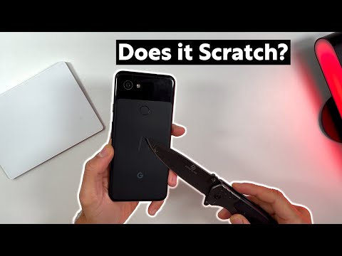 Google Pixel 3a Scratch Test | How Easily Does it Scratch?