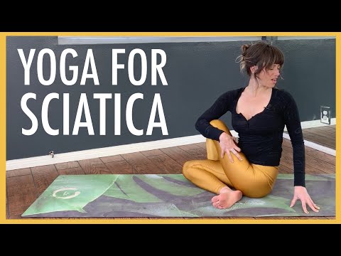 Yoga Stretches for Sciatica | 20 minutes with Jen Hilman to Relieve Chronic Low Back and Hip Pain