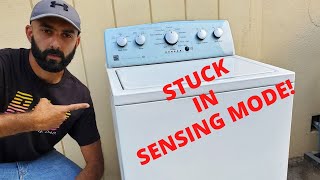 Fixing a Kenmore/Whirlpool HE Washing Machine Stuck in Sensing Mode
