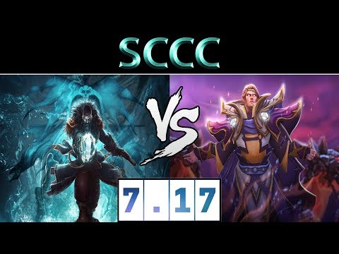 宋淳 Sccc [Kunkka] vs [Invoker] ► China Ranked ► Dota 2 7.17
