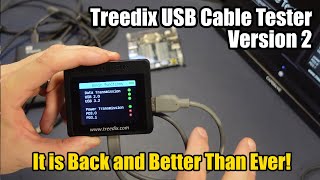 Treedix USB Cable Tester (v2) - Better In Every Single Way!