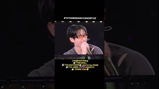 Jungkook Going IM UR KOOK UR MY KOOK BTS BOSTON CONCERT