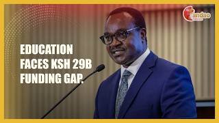 EDUCATION FACES KSH 29B FUNDING GAP.