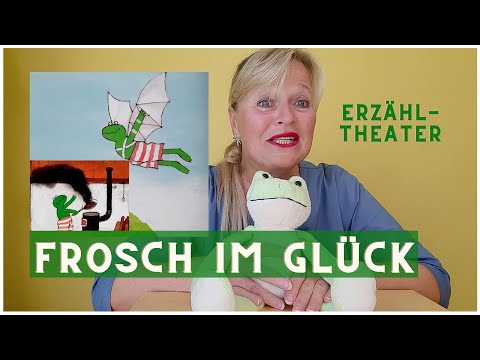 Frosch im Glück / Erzähltheater / Geschichte für Kinder mit Puppen / Gute Nacht Geschichte