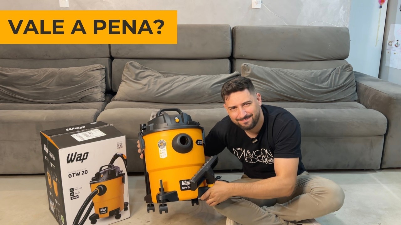 Aspirador de pó e água wap gtw20 - Vale a pena?