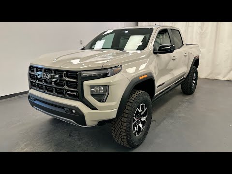 2026 GMC Canyon Crew Cab Short Box 4-Wheel Drive AT4X in Tan for sale at Davis GMC Buick Lethbridge in Lethbridge, AB