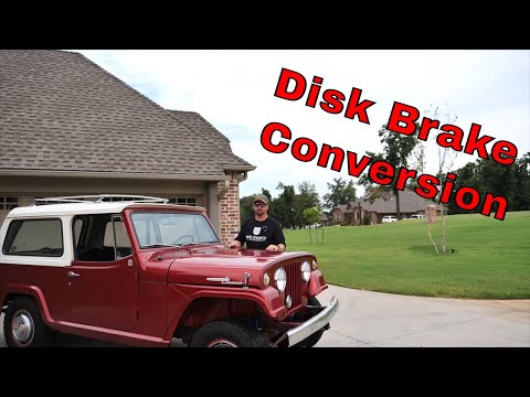 Disc Brake Conversion for this classic Jeepster Commando