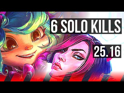 POPPY vs FIORA (TOP) | 6 solo kills, 7/1/2, Dominating | KR Master | 25.16