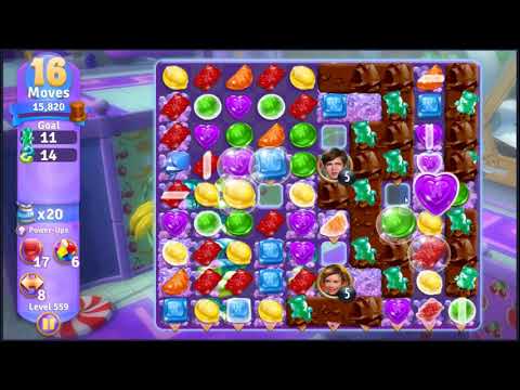 Wonka's World of Candy Level 559 - NO BOOSTERS + FULL STORY 🍫 | SKILLGAMING ✔️