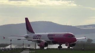 preview picture of video 'Wizz Air - landing Brno airport LKTB'