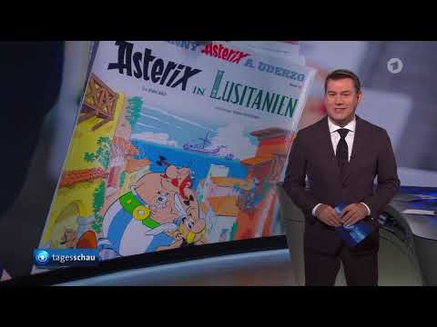 Tagesschau berichtet über neuen Asterix-Band (2025)