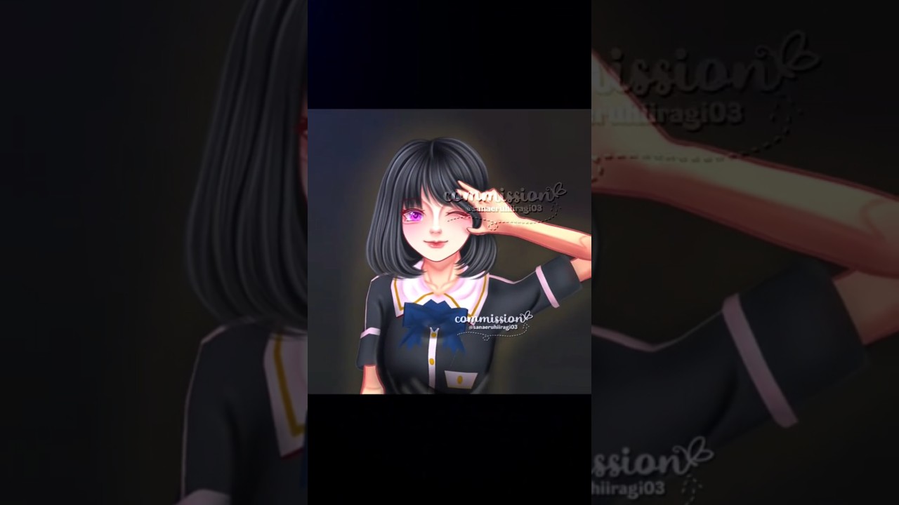 shading full commission.ayo beli cek isi komunitas aku🤍 #sakuraschoolsimulator #commission #shading