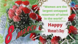 Happy Women's Day Whatsapp Status Video|International Women's Day status|Women's Day WhatsApp Status